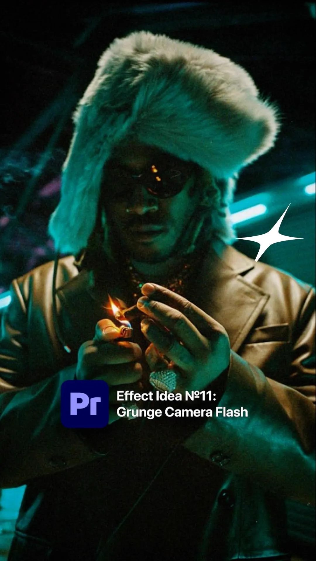 Grunge Camera Flash